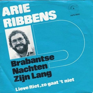 Cover `Brabantse Nachten Zijn Lang` van Arie Ribbens
