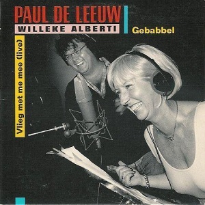 Cover `Gebabbel` van Paul de Leeuw & Willeke Alberti