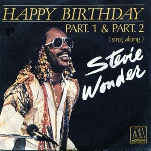 Cover `Happy Birthday` van Stevie Wonder