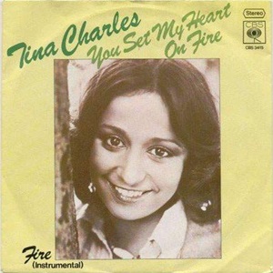 Cover `You Set My Heart On Fire` van Tina Charles