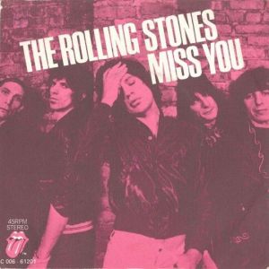 Cover `Miss You` van Rolling Stones