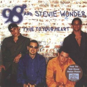 Cover `True To Your Heart` van 98 Degrees Feat. Stevie Wonder