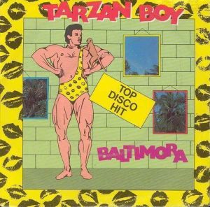 Cover `Tarzan Boy` van Baltimora