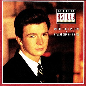 Cover `When I Fall In Love` van Rick Astley