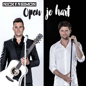 Cover `Open je hart` van Nick & Simon