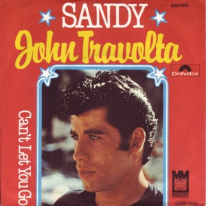 Cover `Sandy` van John Travolta