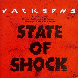 Cover `State of Shock` van The Jacksons & Mick Jagger